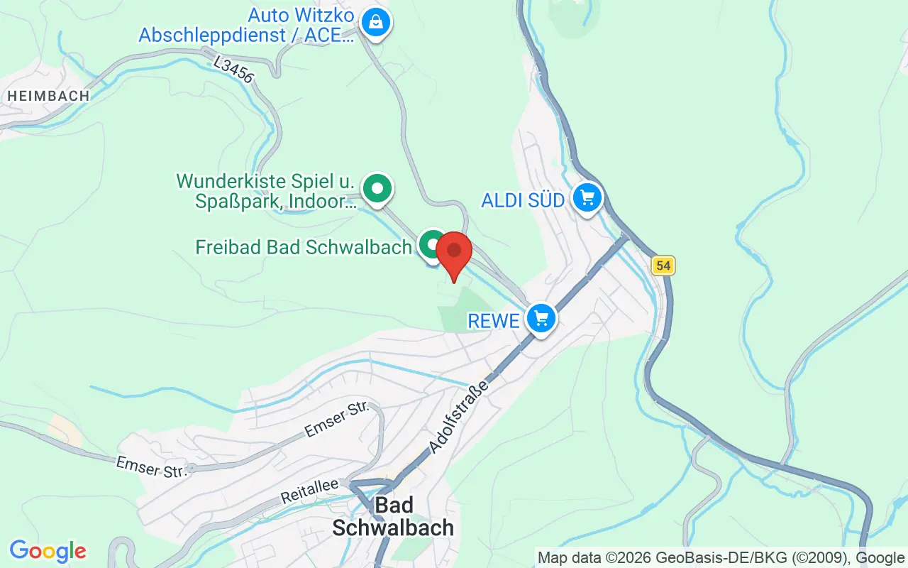 Zulassungsstelle Bad Schwalbach auf der Karte