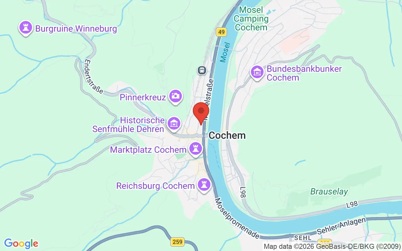Zulassungsstelle Cochem-Zell (Landkreis) auf der Karte