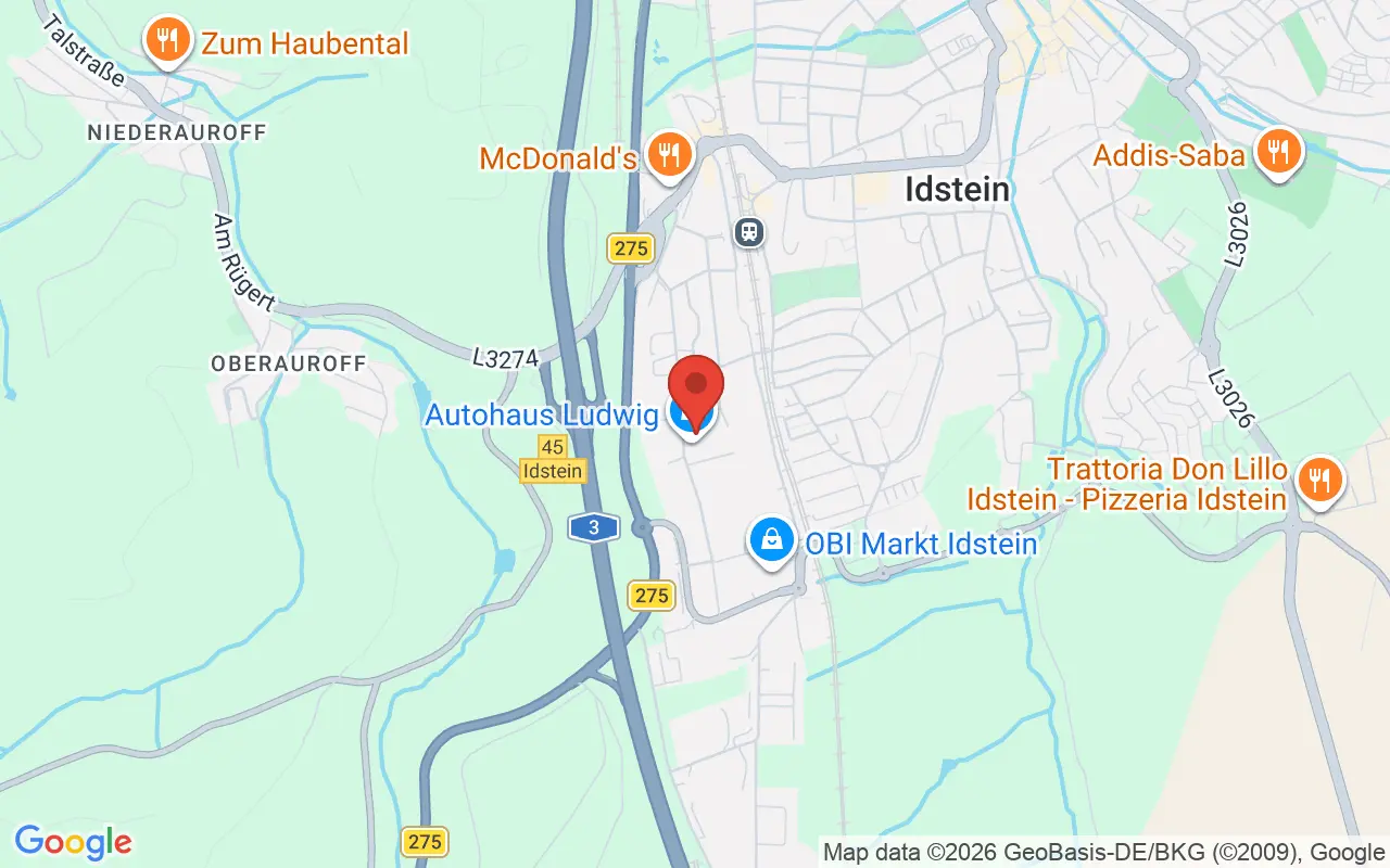 Zulassungsstelle Idstein auf der Karte