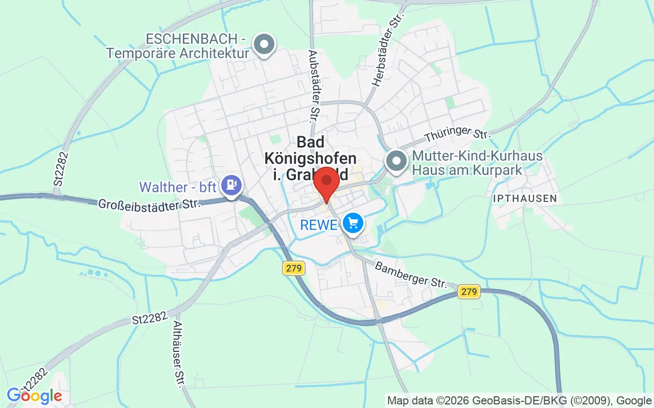 Zulassungsstelle Bad Königshofen im Grabfeld auf der Karte