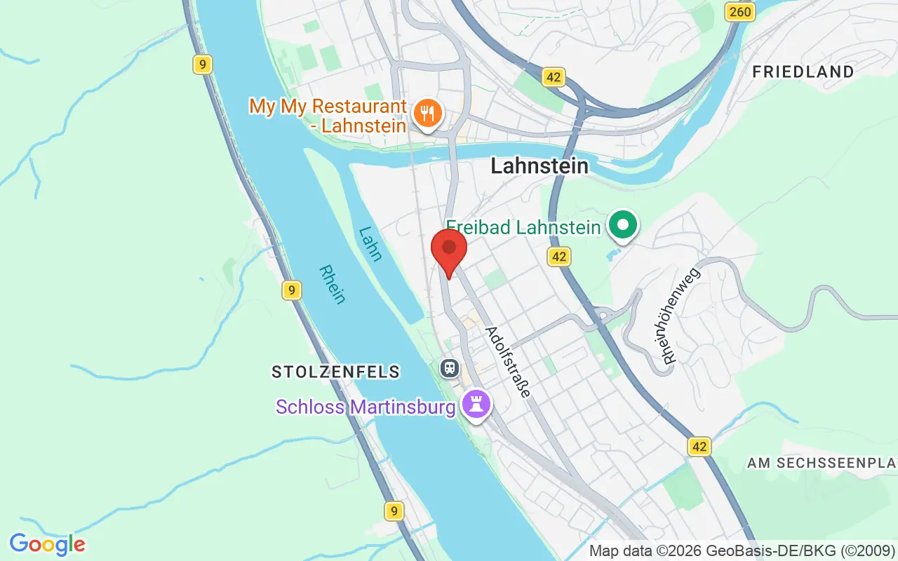 Zulassungsstelle Lahnstein auf der Karte