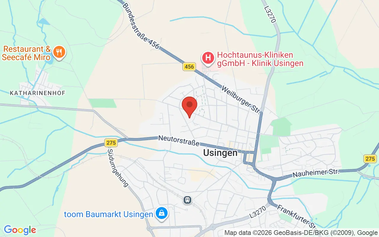 Zulassungsstelle Usingen auf der Karte