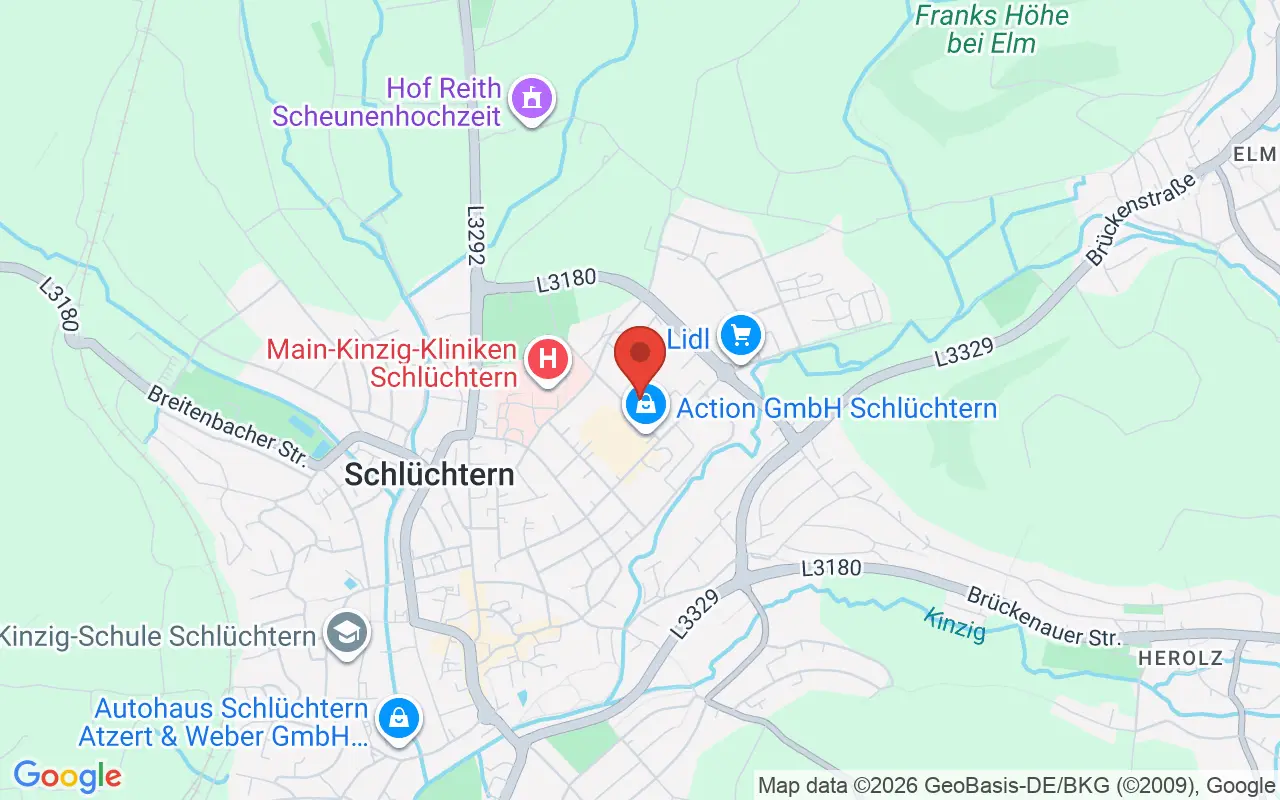 Zulassungsstelle Schlüchtern auf der Karte