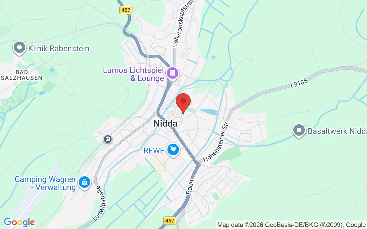 Zulassungsstelle Nidda auf der Karte