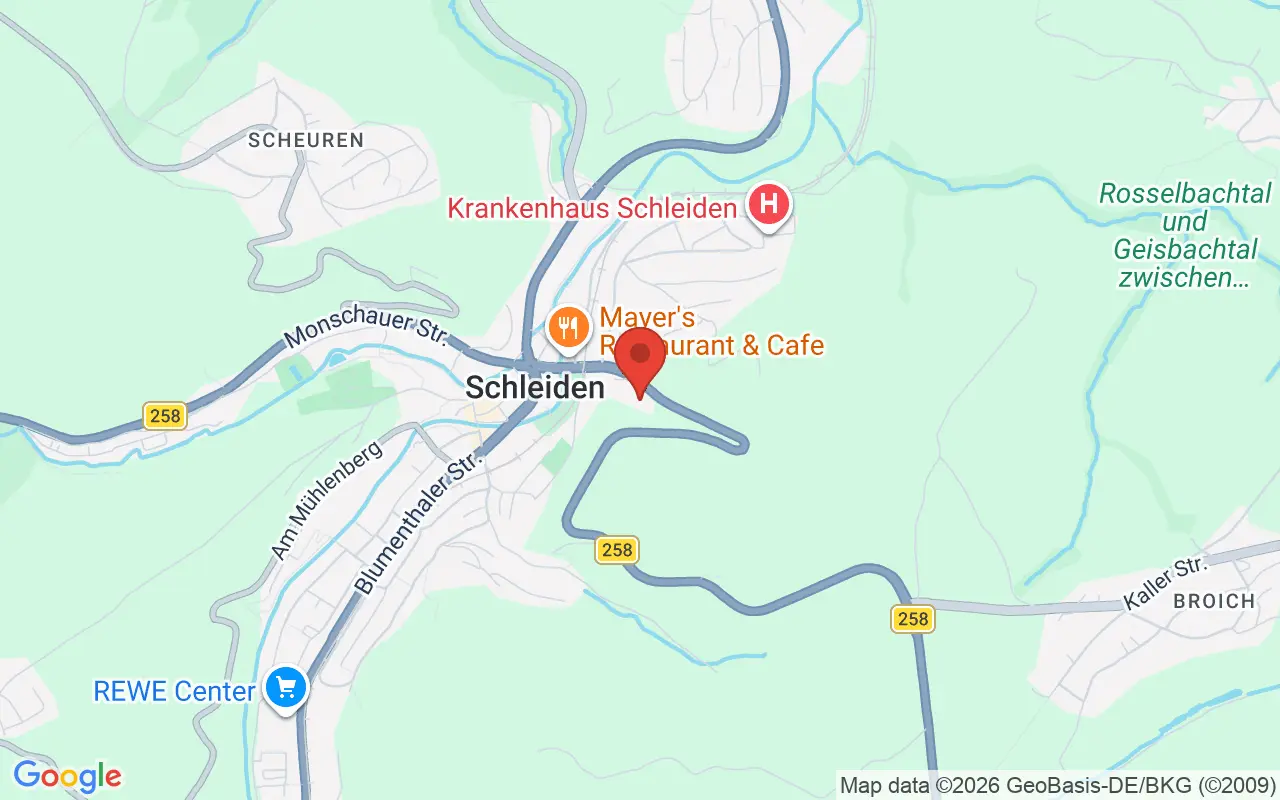 Zulassungsstelle Schleiden auf der Karte