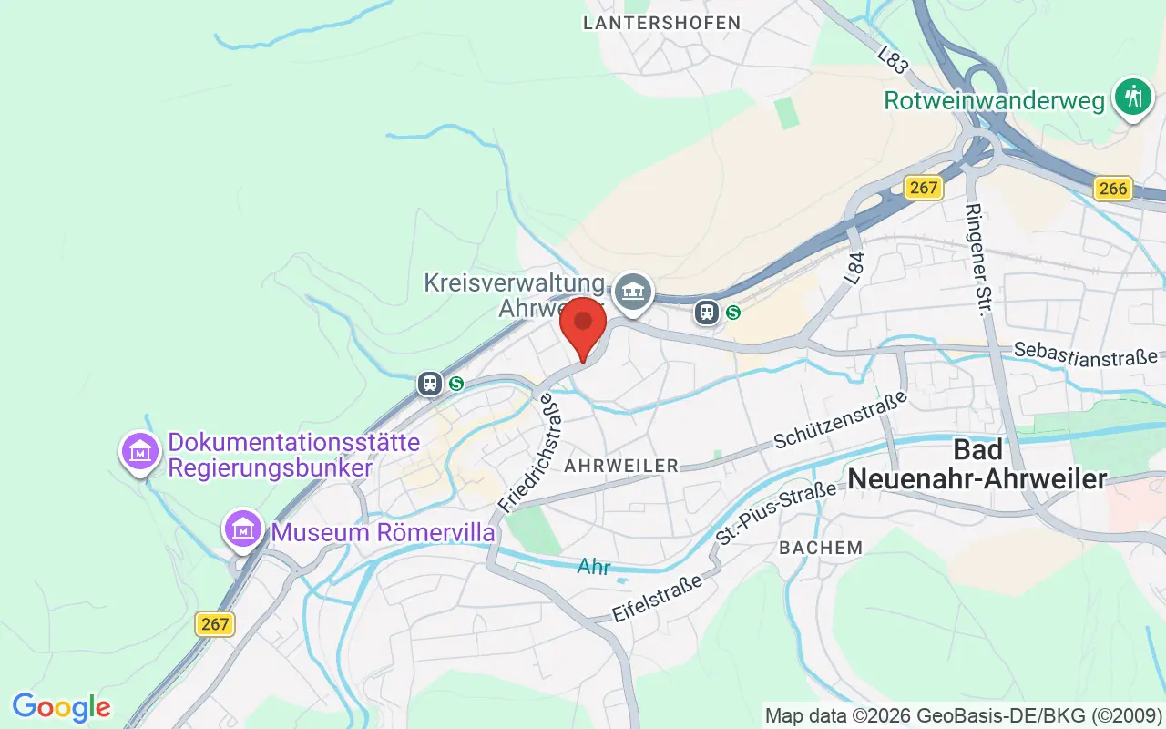 Zulassungsstelle Ahrweiler (Kreis) auf der Karte