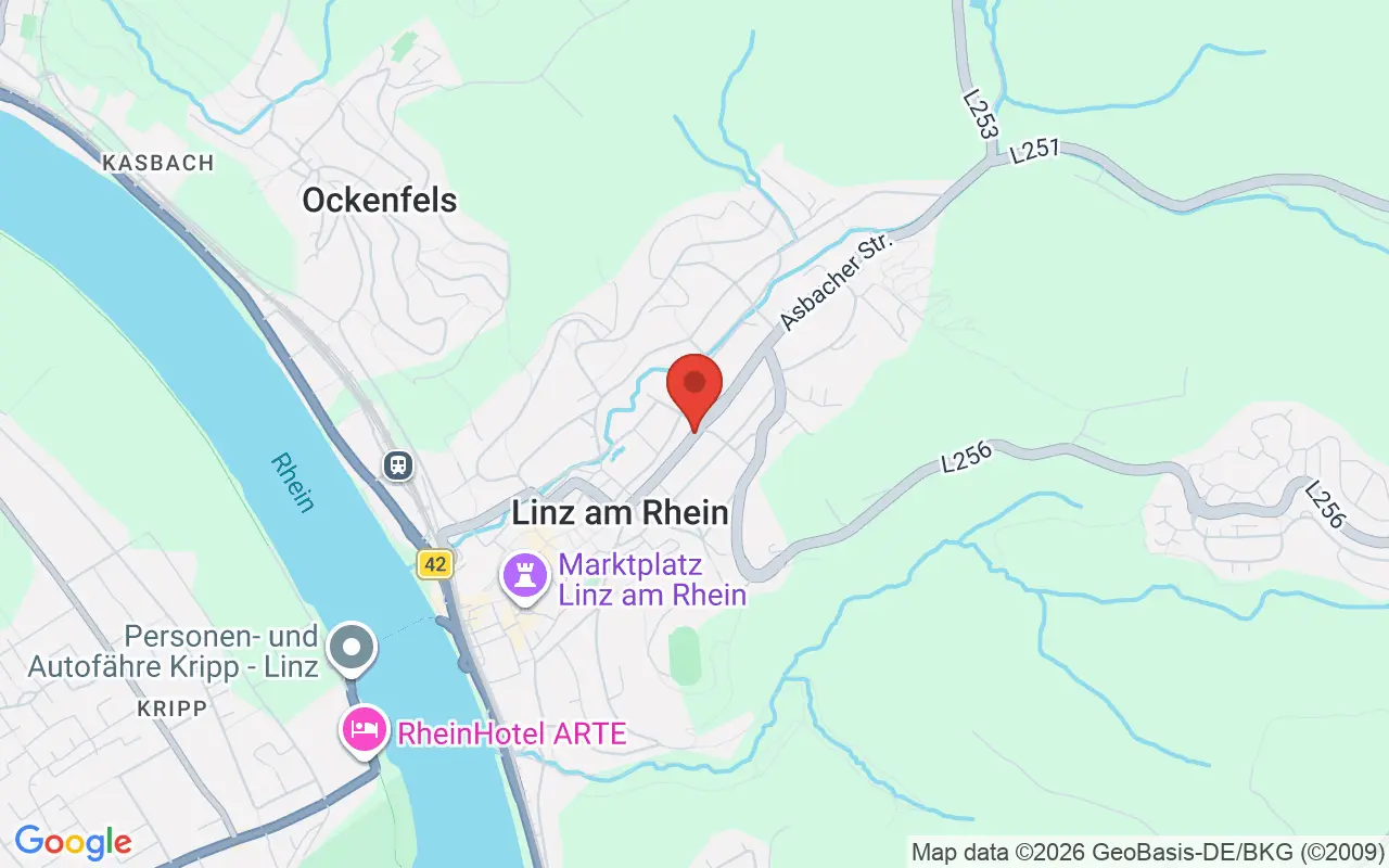 Zulassungsstelle Linz am Rhein auf der Karte
