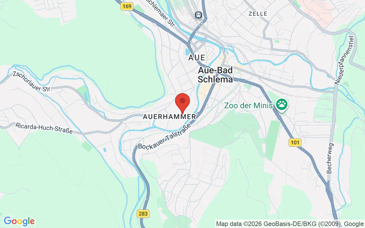 Zulassungsstelle Aue-Bad Schlema auf der Karte