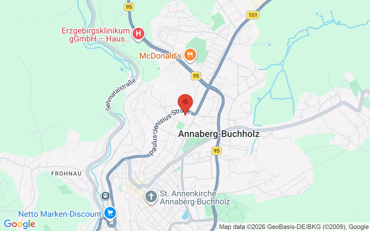 Zulassungsstelle Erzgebirgskreis (Landkreis) auf der Karte
