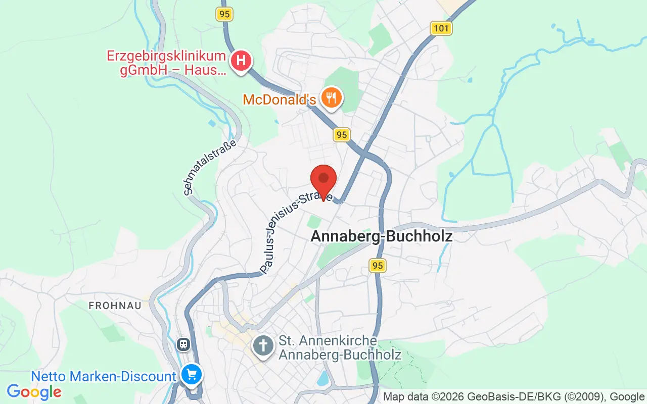 Zulassungsstelle Annaberg-Buchholz auf der Karte