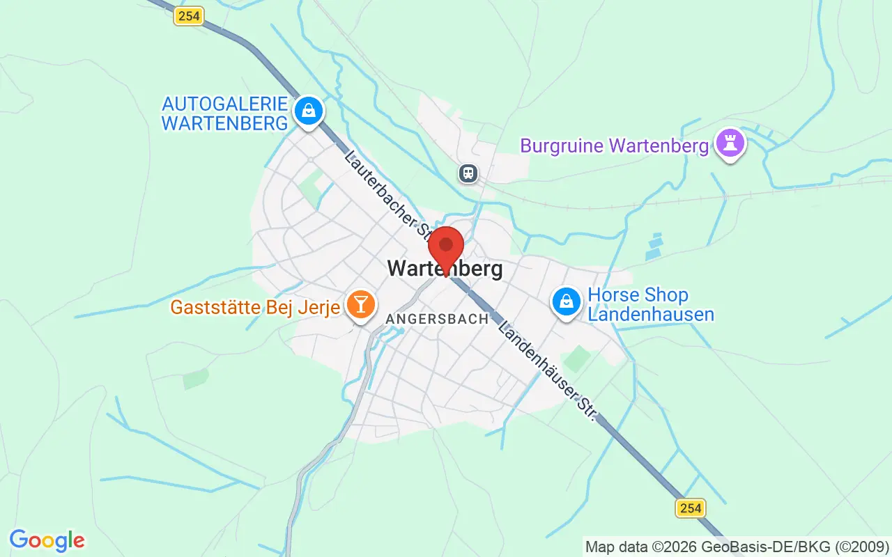Zulassungsstelle Wartenberg (Hessen) auf der Karte