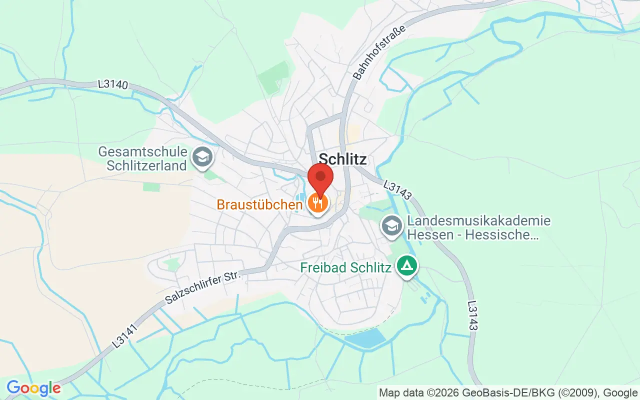 Zulassungsstelle Schlitz auf der Karte