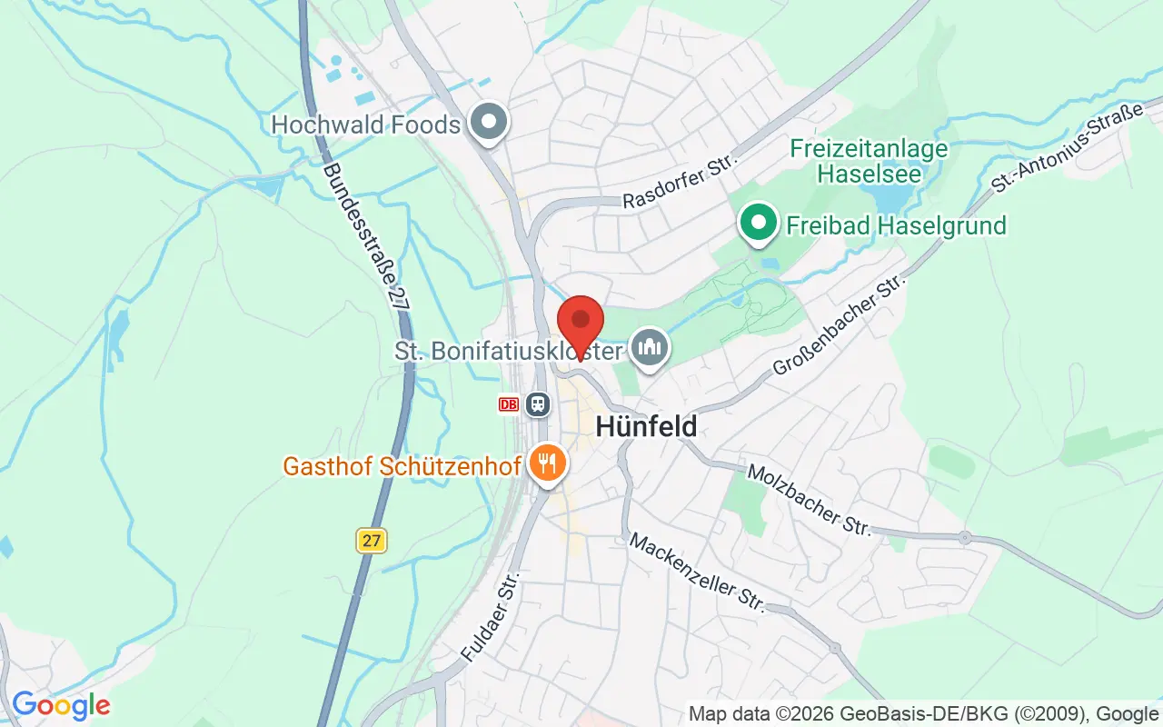 Zulassungsstelle Horb am Hünfeld auf der Karte