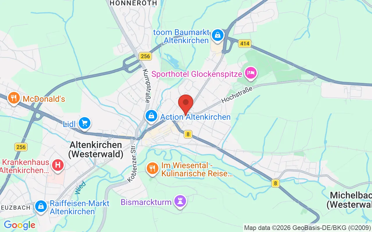 Zulassungsstelle Altenkirchen (Westerwald) auf der Karte