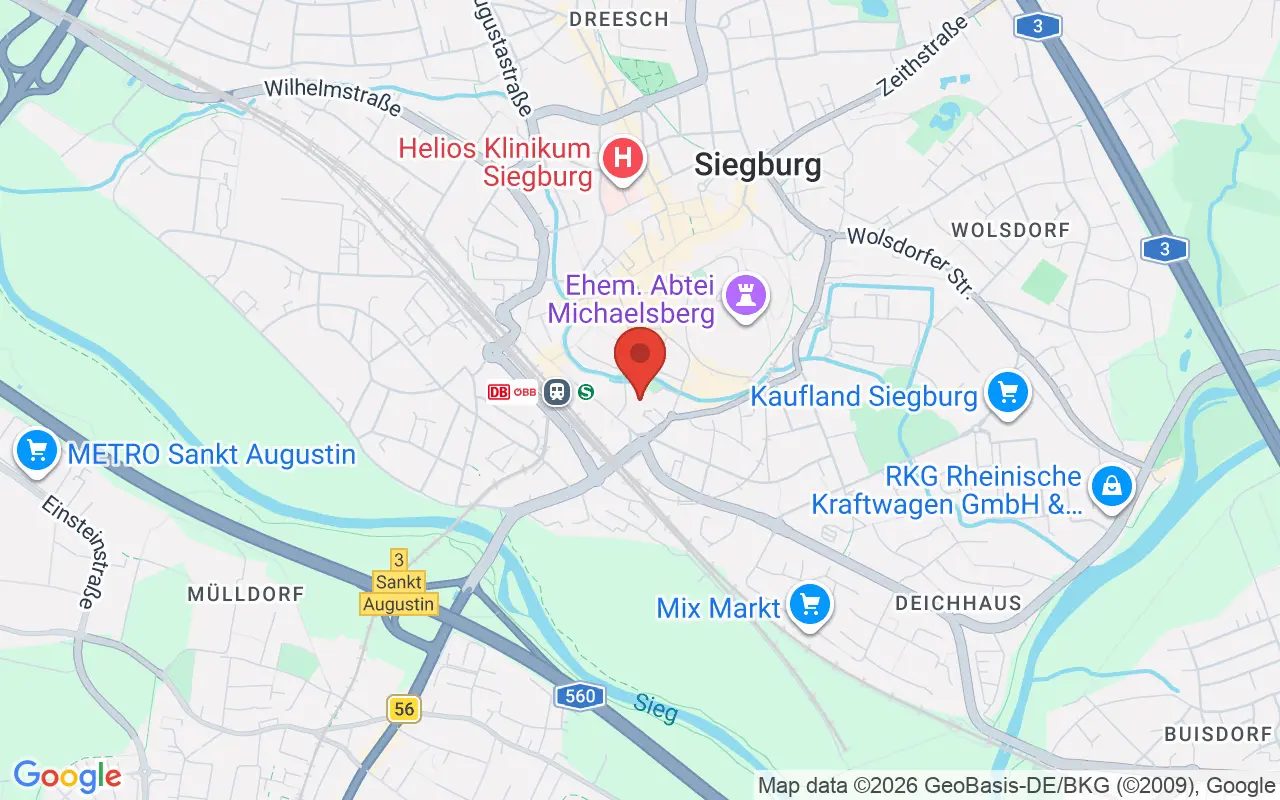 Zulassungsstelle Rhein-Sieg-Kreis auf der Karte