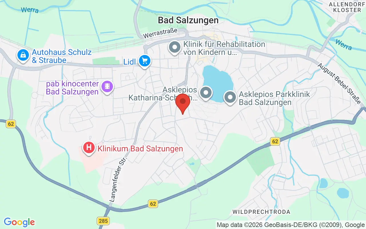 Zulassungsstelle Bad Salzungen auf der Karte
