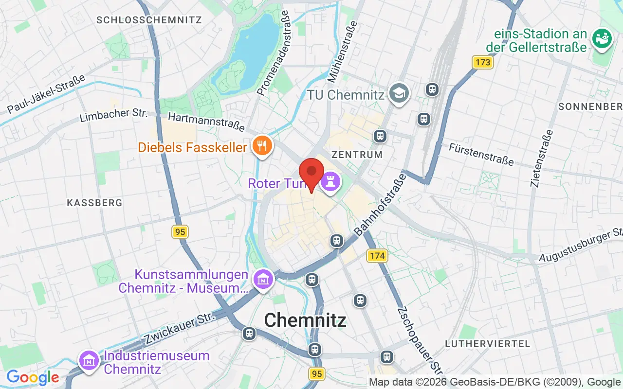 Zulassungsstelle Chemnitz auf der Karte