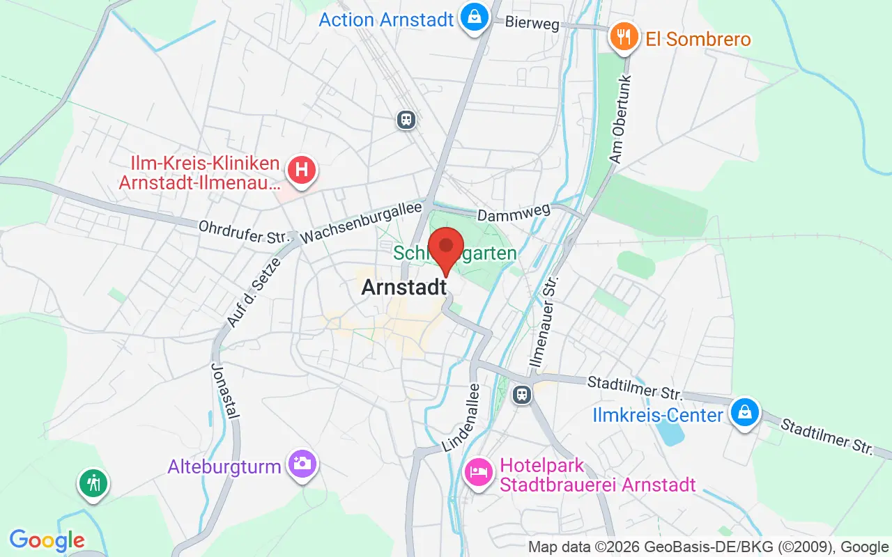 Zulassungsstelle Arnstadt auf der Karte