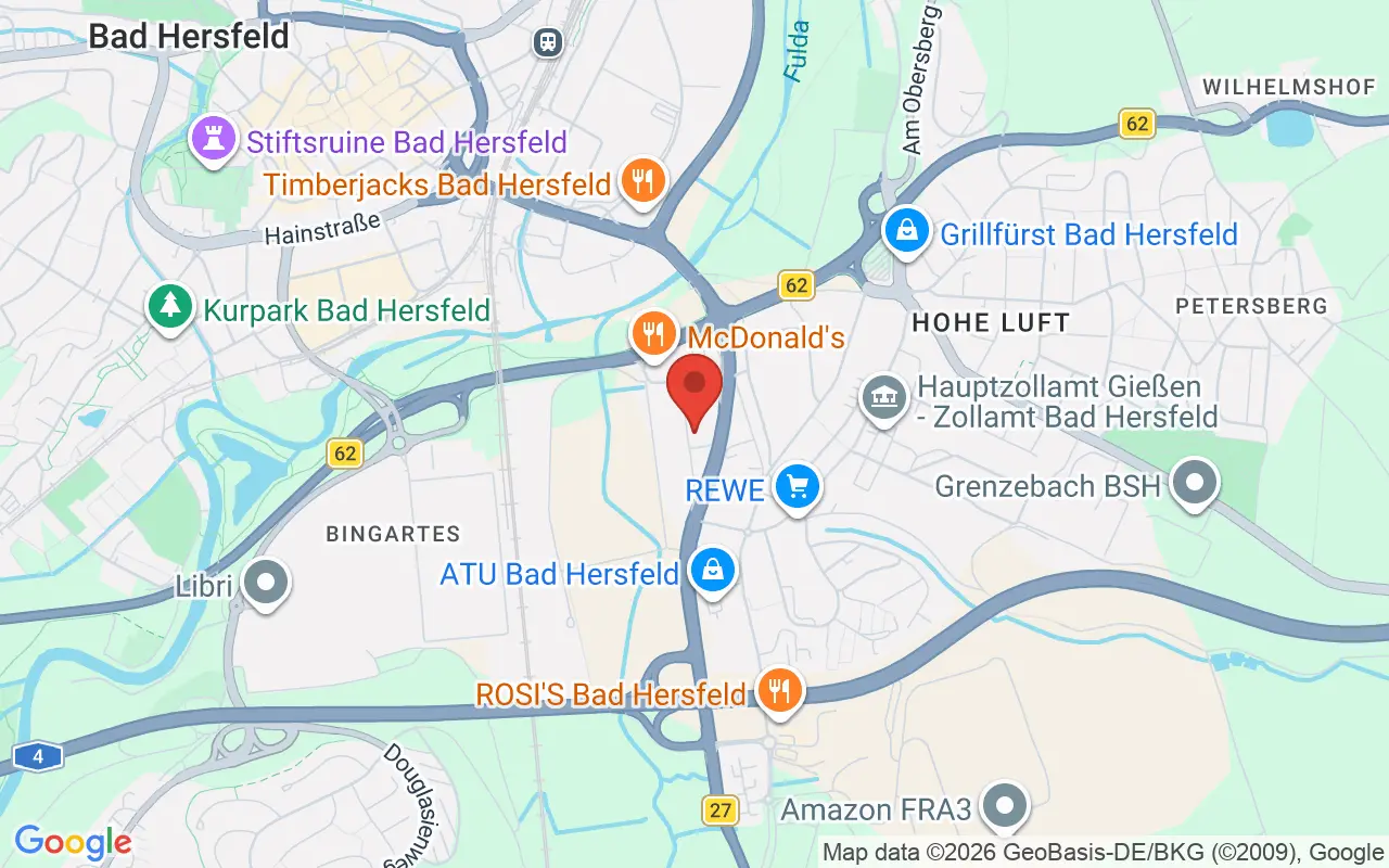 Zulassungsstelle Hersfeld-Rotenburg auf der Karte