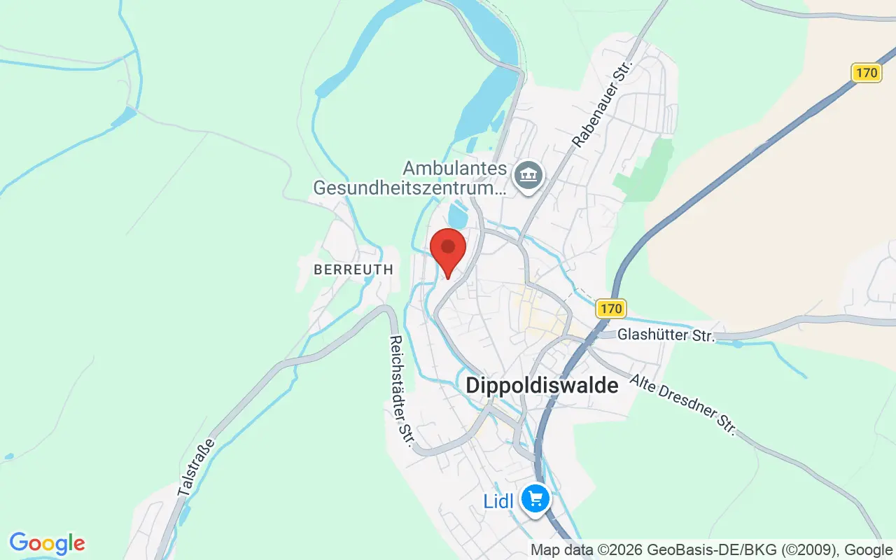 Zulassungsstelle Dippoldiswalde auf der Karte