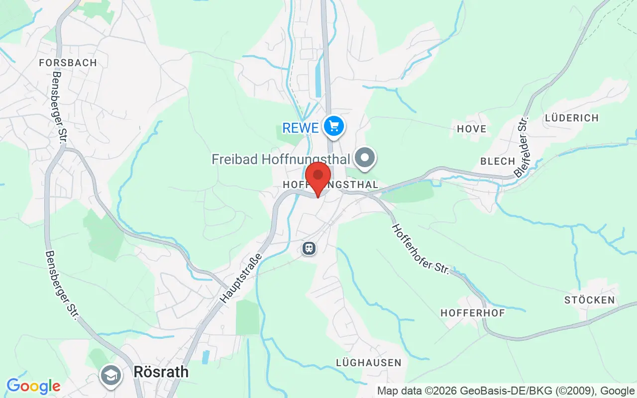 Zulassungsstelle Rösrath auf der Karte