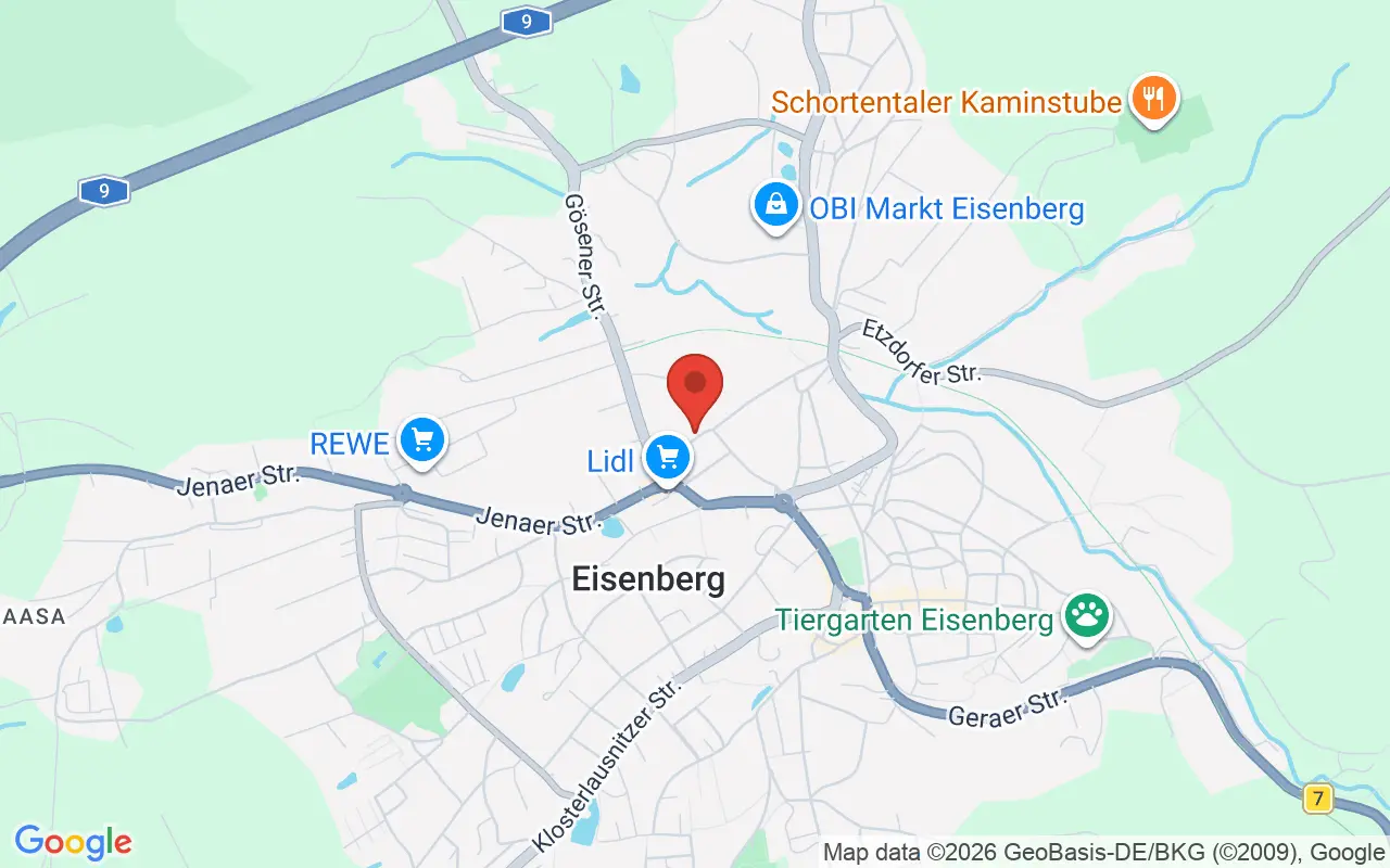 Zulassungsstelle Saale-Holzland-Kreis auf der Karte