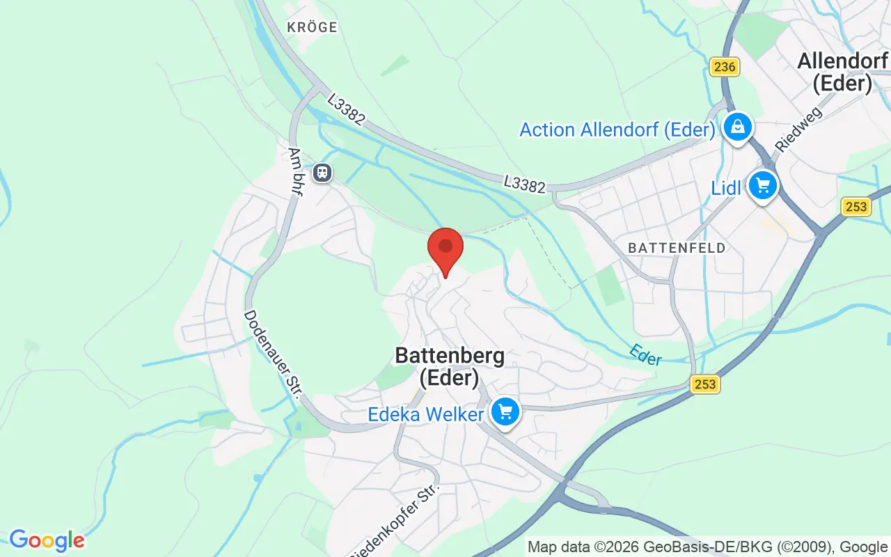 Zulassungsstelle Battenberg (Eder) auf der Karte