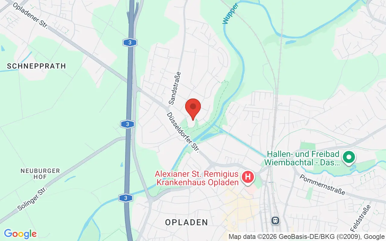 Zulassungsstelle Opladen auf der Karte