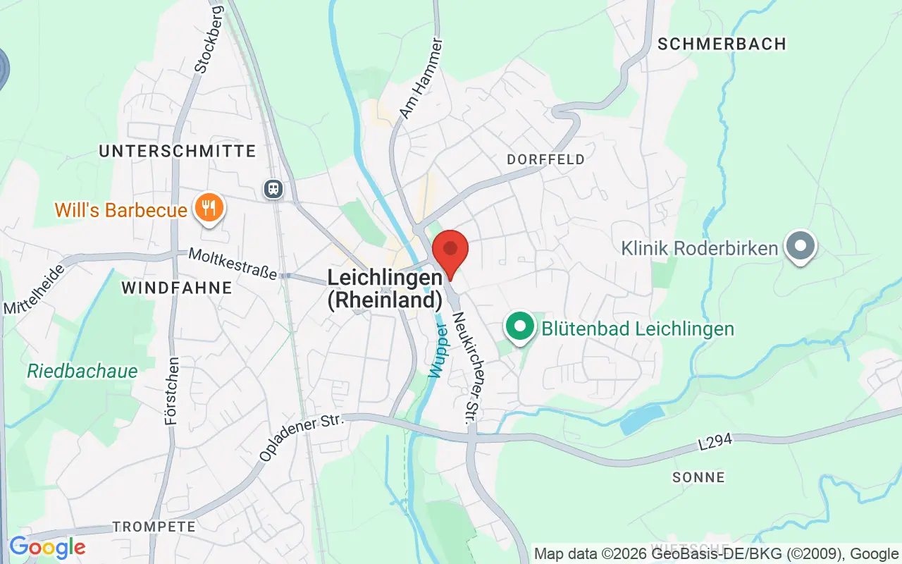 Zulassungsstelle Leichlingen auf der Karte