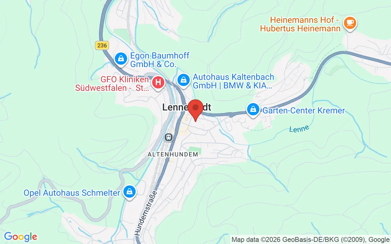 Zulassungsstelle Lennestadt auf der Karte