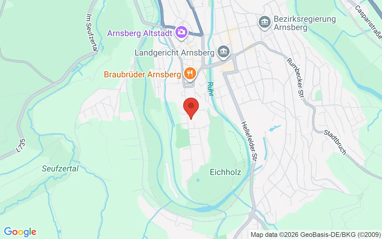Zulassungsstelle Hochsauerlandkreis auf der Karte