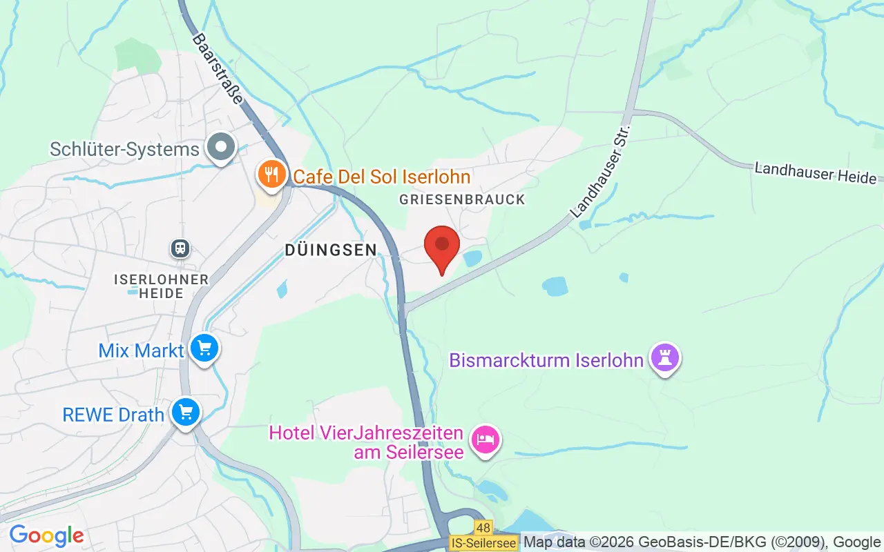 Zulassungsstelle Iserlohn auf der Karte