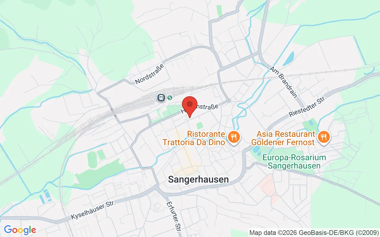Zulassungsstelle Sangerhausen auf der Karte