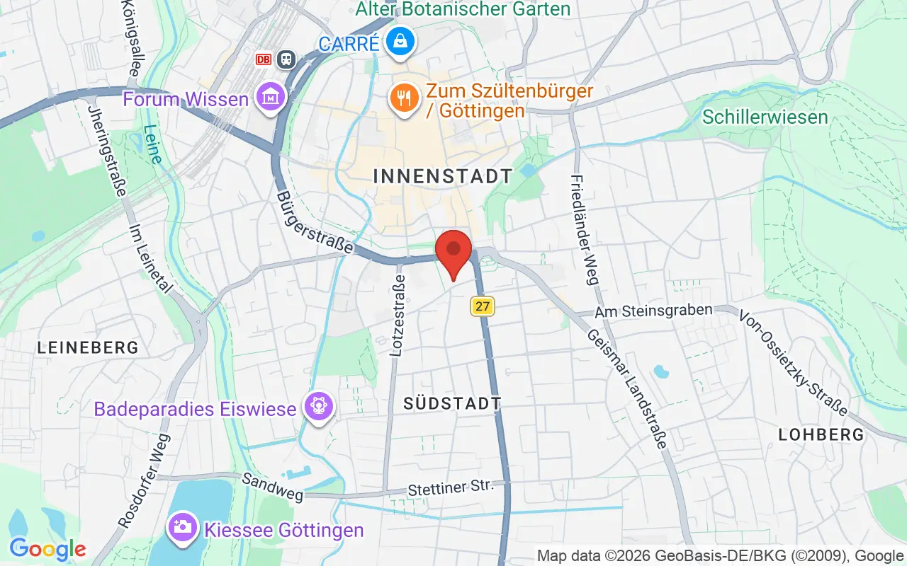 Zulassungsstelle Duderstadt auf der Karte
