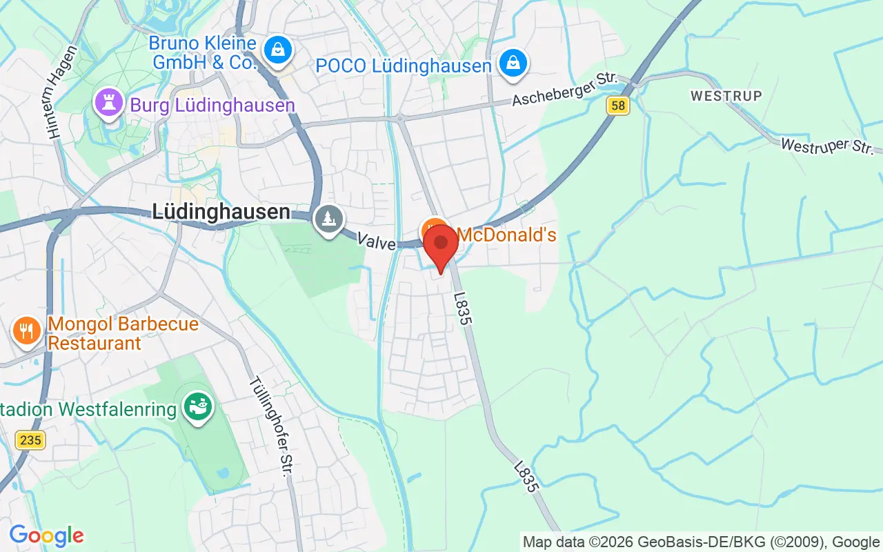 Zulassungsstelle Lüdinghausen auf der Karte