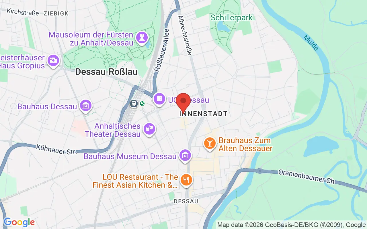 Zulassungsstelle Dessau-Roßlau auf der Karte