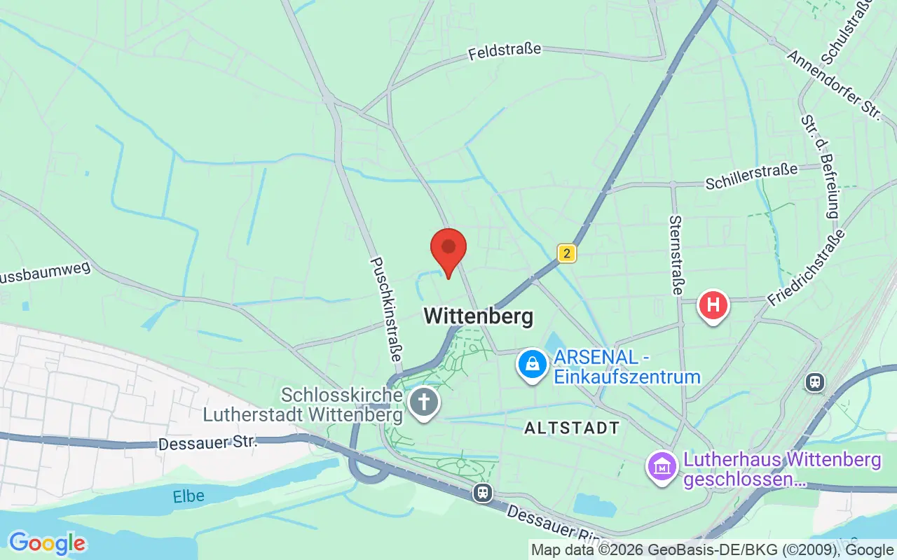 Zulassungsstelle Wittenberg auf der Karte