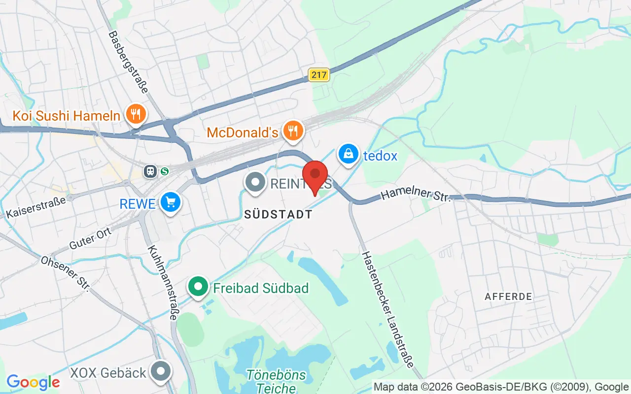 Zulassungsstelle Hameln-Pyrmont auf der Karte