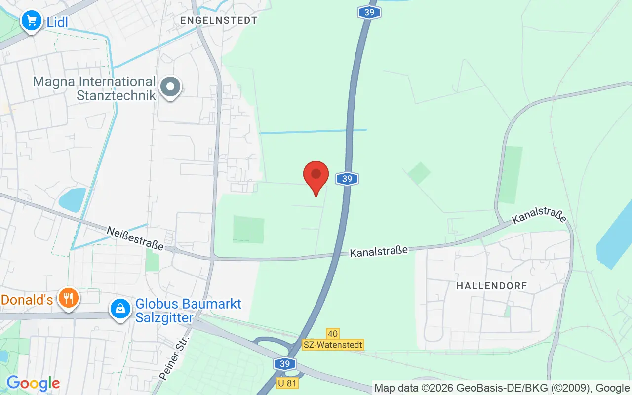 Zulassungsstelle Salzgitter auf der Karte