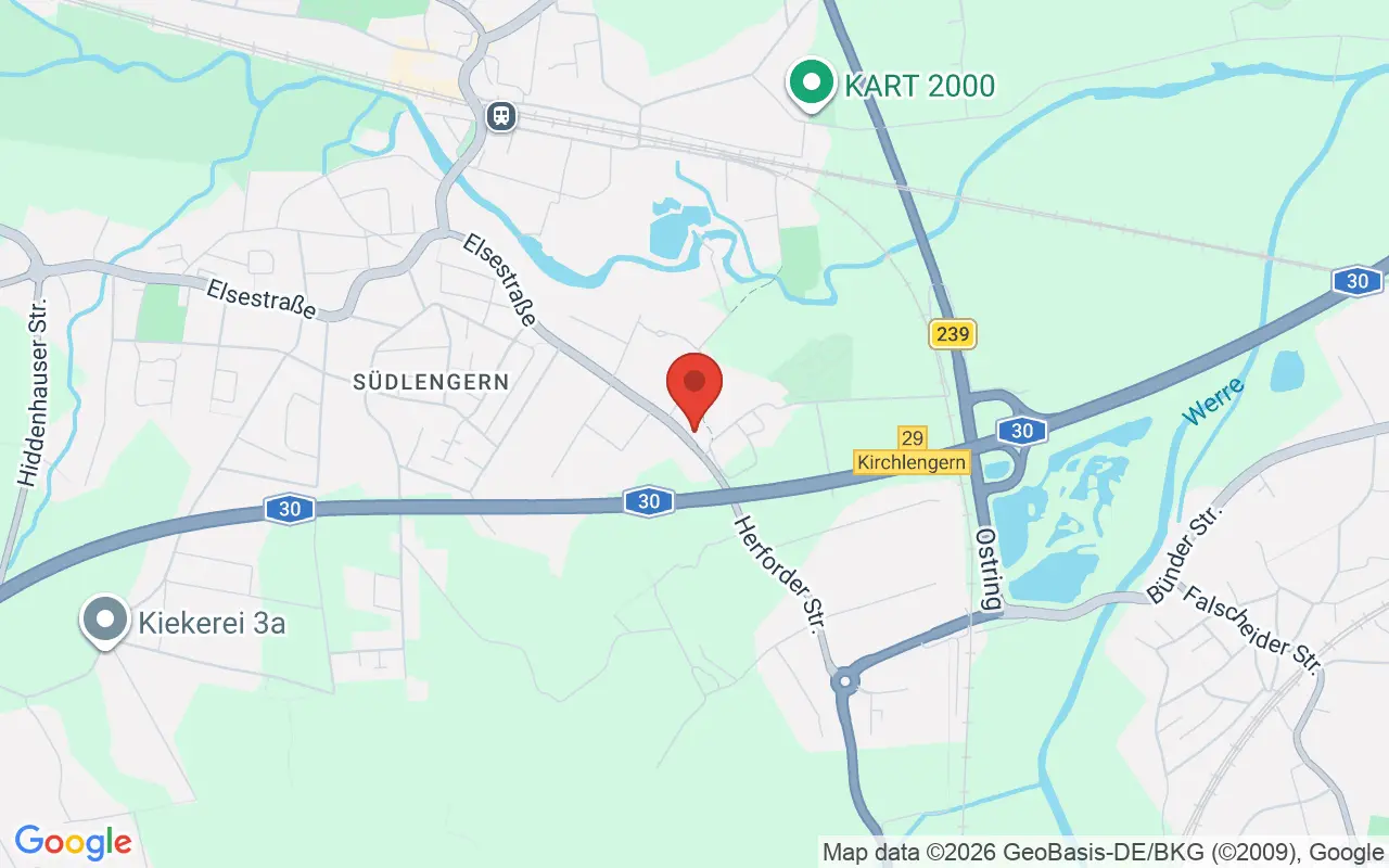 Zulassungsstelle Herford auf der Karte