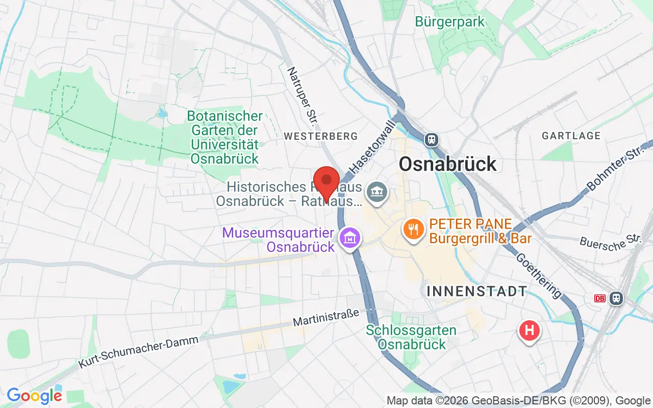 Zulassungsstelle Osnabrück auf der Karte