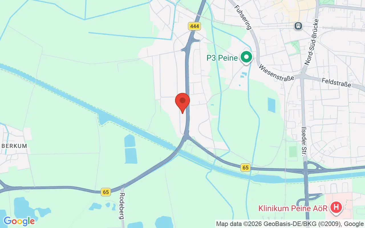 Zulassungsstelle Peine auf der Karte