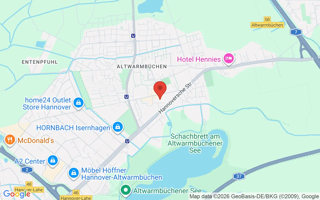 Zulassungsstelle Isernhagen auf der Karte