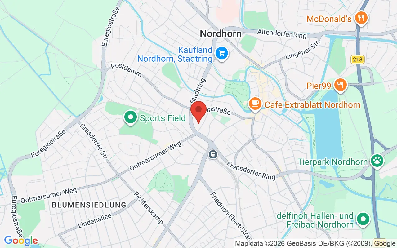 Zulassungsstelle Nordhorn auf der Karte