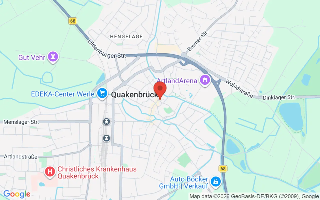 Zulassungsstelle Quakenbrück auf der Karte