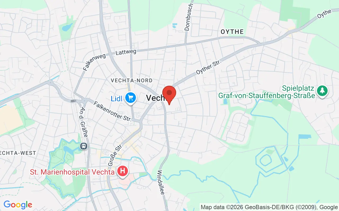 Zulassungsstelle Vechta auf der Karte