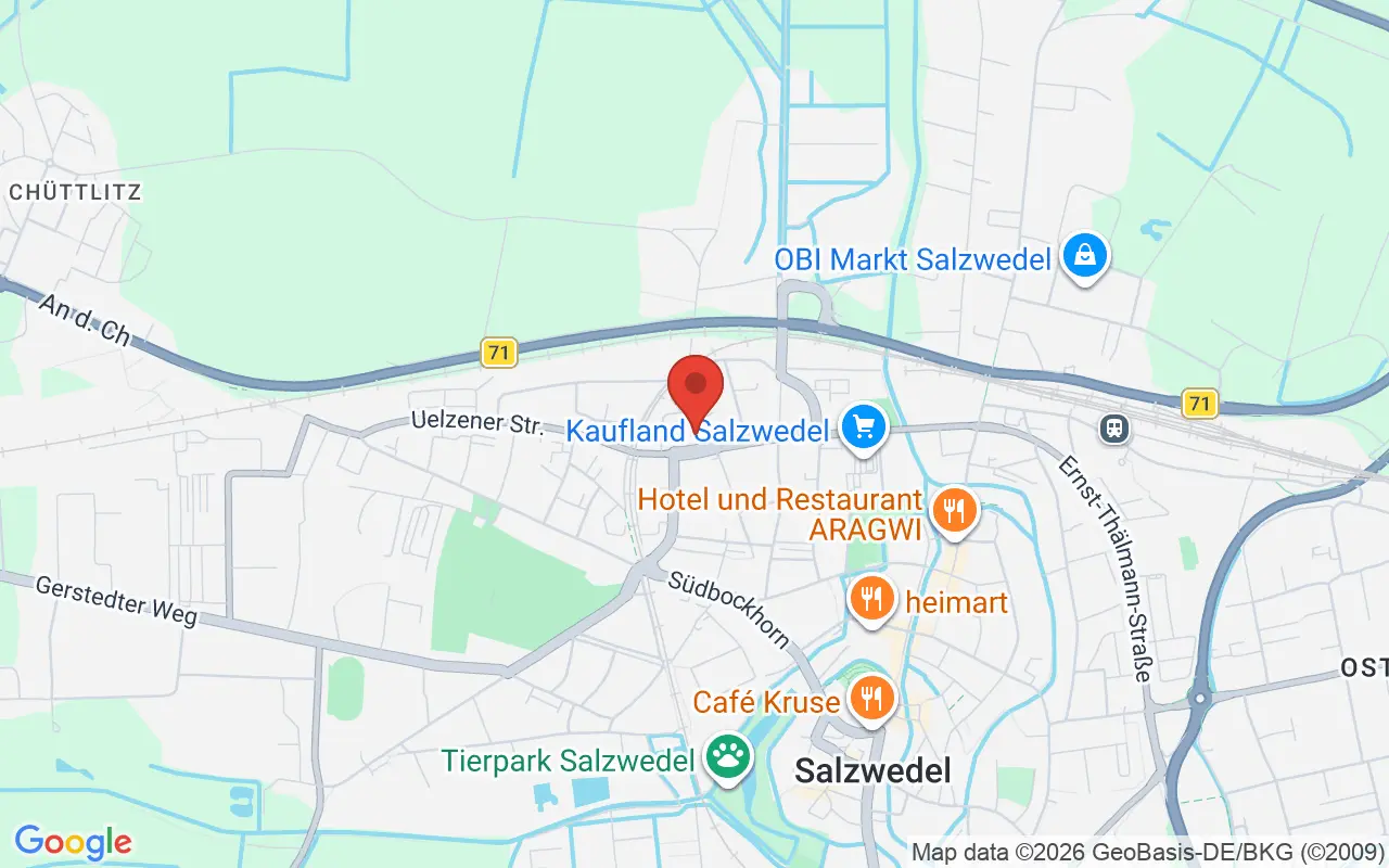 Zulassungsstelle Altmarkkreis-Salzwedel auf der Karte