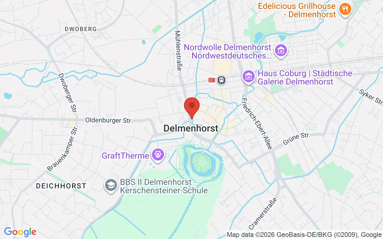 Zulassungsstelle Delmenhorst auf der Karte