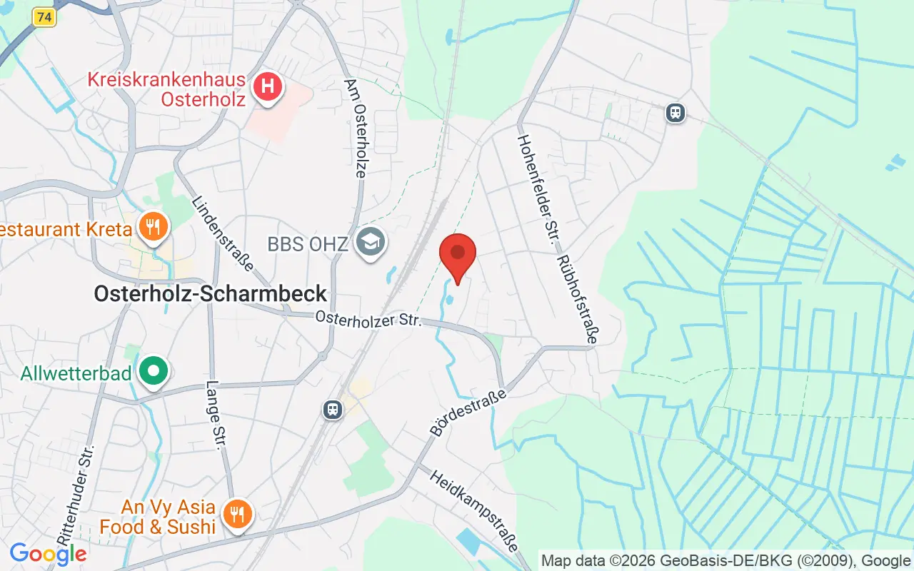 Zulassungsstelle Osterholz-Scharmbeck auf der Karte
