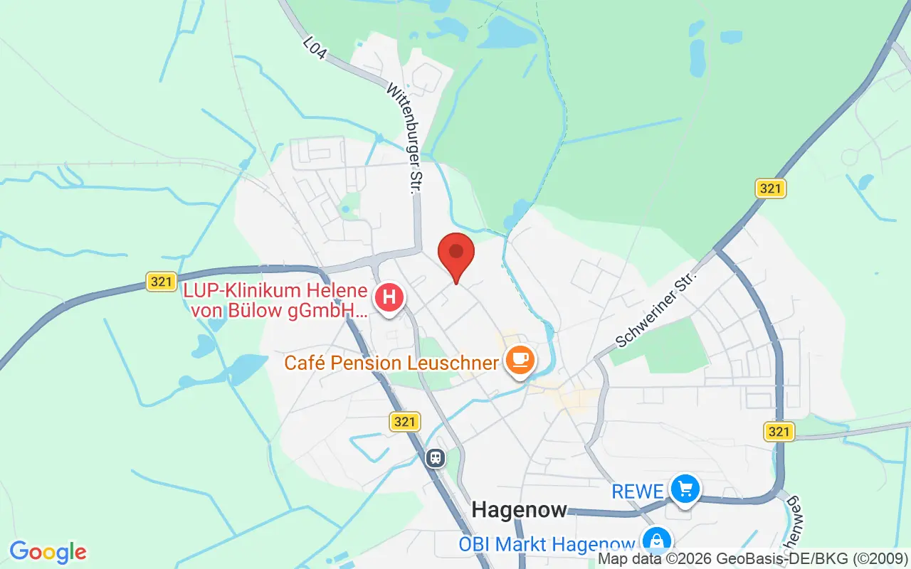 Zulassungsstelle Hagenow auf der Karte